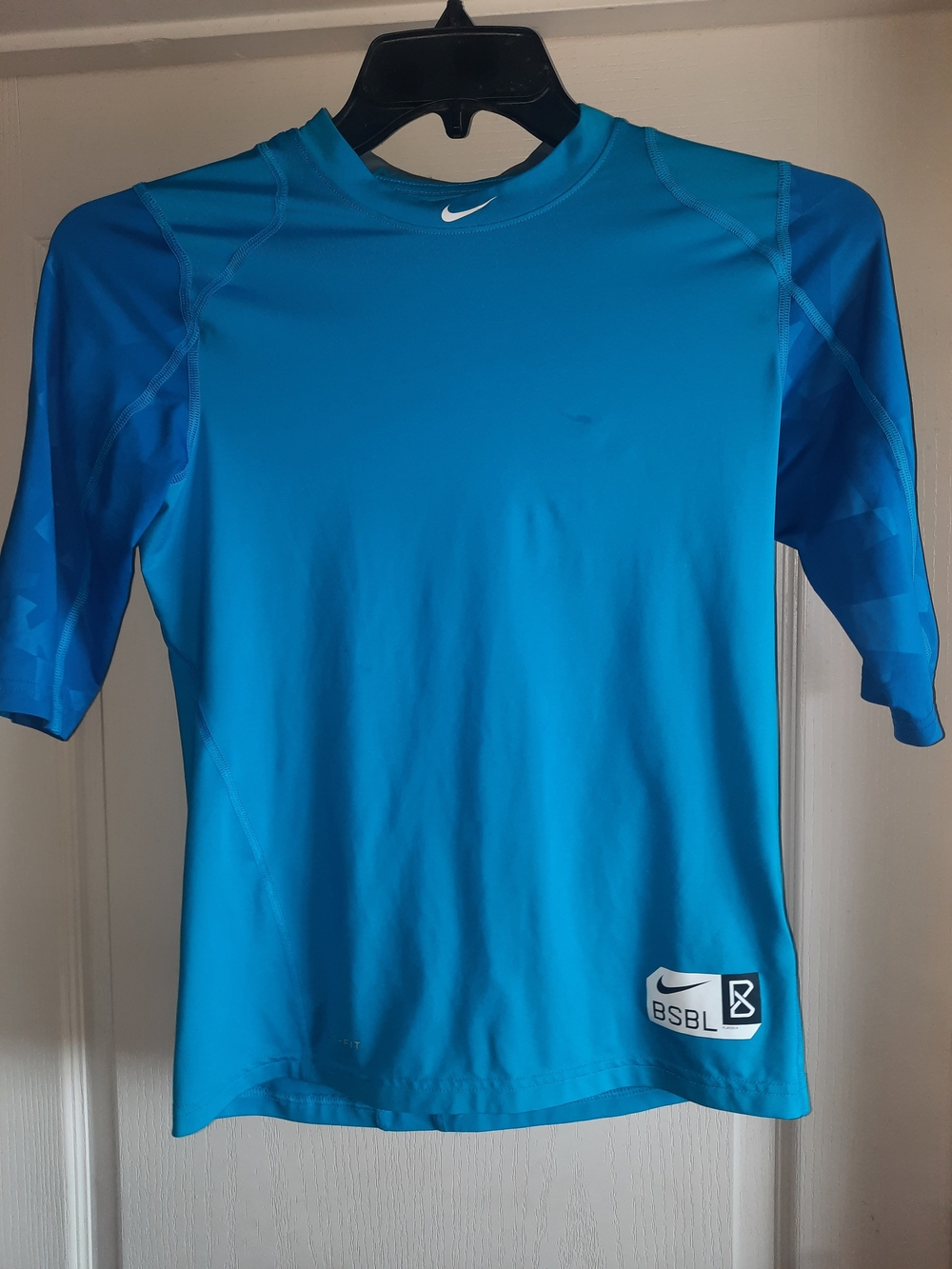 Nike Boy’s Blue Performance Compression Shirt